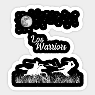 los warriors fighting Sticker